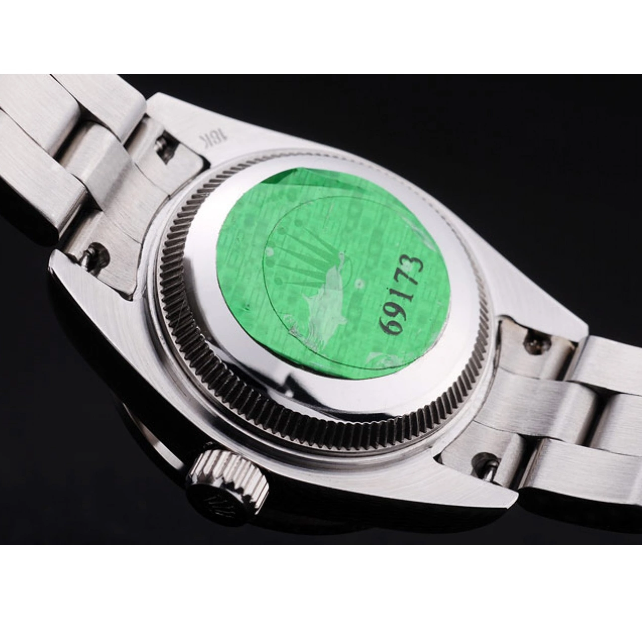 Aaa replica watch Dial Polished Rolex 98087 Explorer Black Stainless Steel 0823